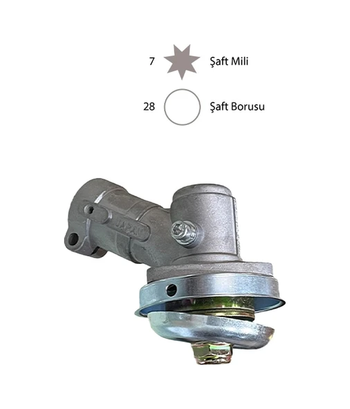 Tırpan Kafa Grubu Komple 28 Mm 7 Yıldız ürün görseli 1