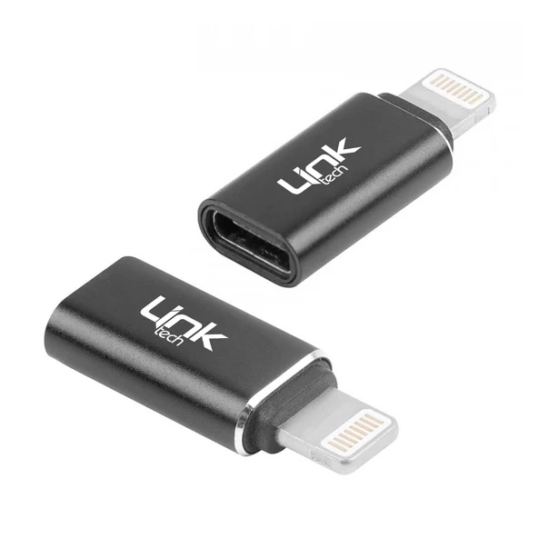 LinkTech O190 Type-C to Lightning Dönüştürücü Metal Adaptör - Resim 6