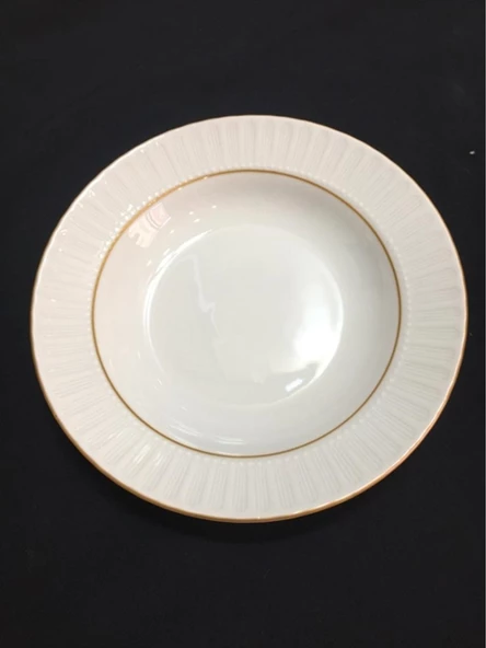 Güral Porselen SF22CK Mat Sedef Çukur Tabak 22 Cm 6 Lı ürün görseli 1
