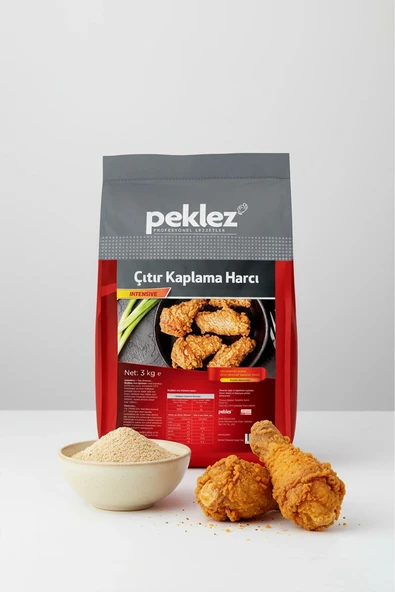 Çıtır Kaplama Harcı 3 kg - Hazır Kızartma ve Pane Karışımı ürün görseli 1
