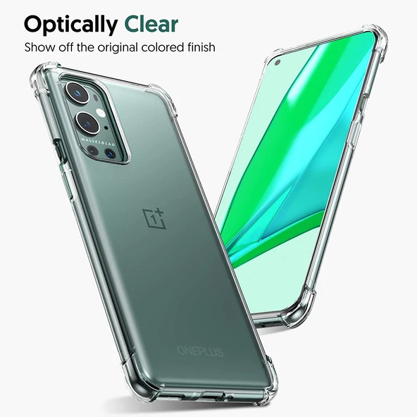 Smcase OnePlus 9 Pro Kılıf Darbe Korumalı Tpu Silikon - Resim 2