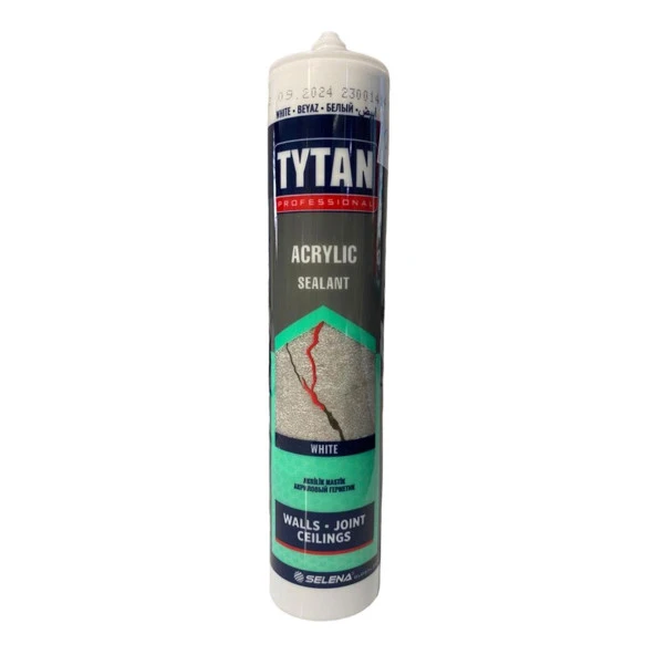 Tytan Genel Amaçlı Beyaz Akrilik Mastik Silikon 450 GR ürün görseli 1