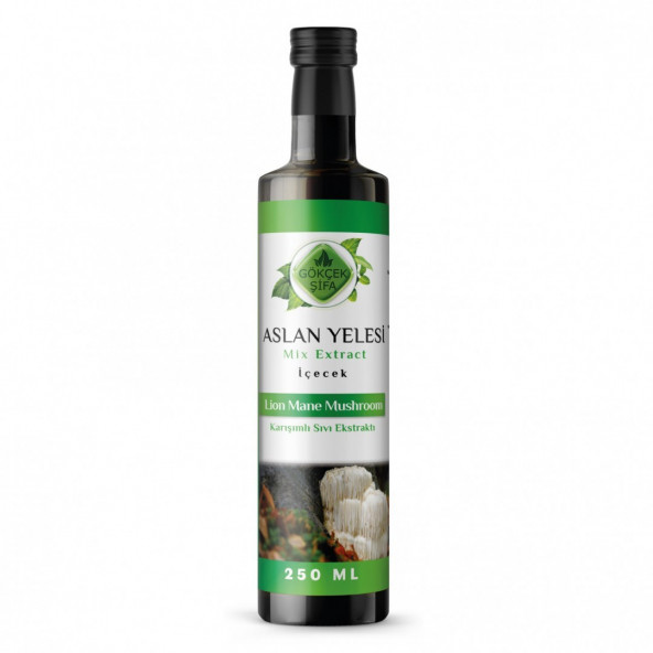 Aslan Yelesi Mix Extract (Lion's Mane Mix Extract) 250 ml. ürün görseli 1