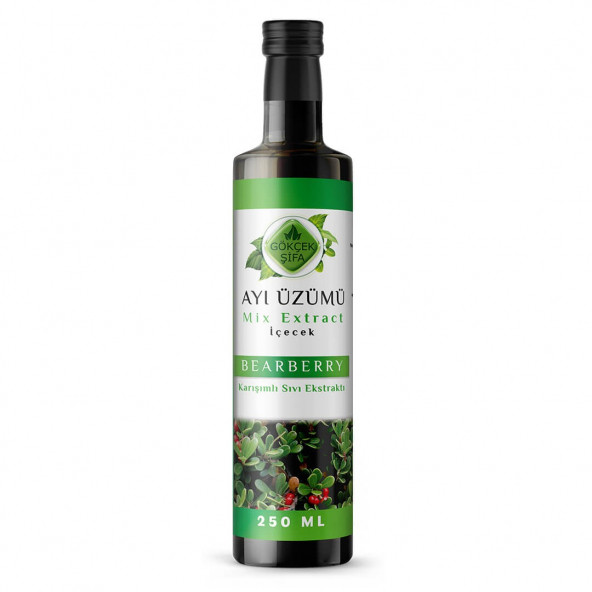 Ayı Üzümü Mix Extract (Bearberry Mix Extract) 250 Ml. ürün görseli 1