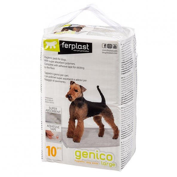 Ferplast Genico Emici Tuvalet Eğitim Pedi 60x90cm Large ürün görseli 1
