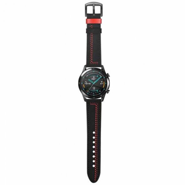 ​​Galaxy Watch 42mm (20mm) KRD-19 Deri Kordon - Resim 11