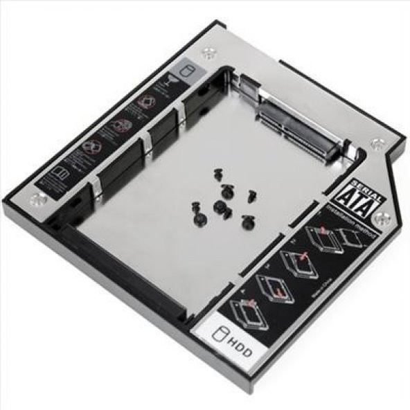 Notebook DVD-RW to 2.5" HDD/SSD Kızağı - 12.7 mm ürün görseli 1