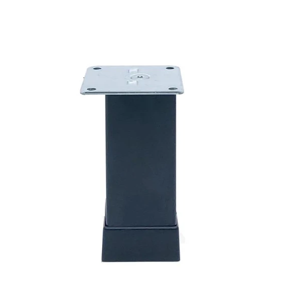 Kare Mobilya Ayağı Siyah 10cm (4 Adet) - Resim 2