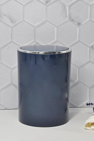 Lacivert, Çöp Kovası 5 Litre - İnca Model ürün görseli 1