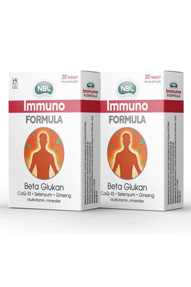 Nbl Immuno Formula 30 Tablet - 2 ADET - SKT:08/2028 ürün görseli 1