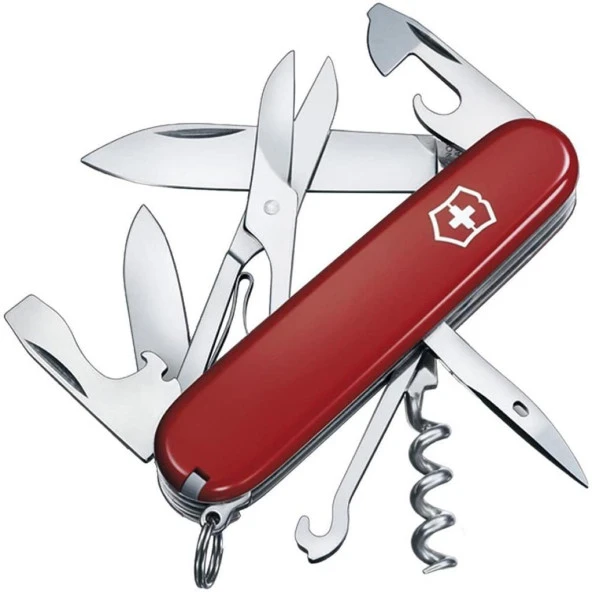 Victorinox 1.3703.B1 Climber 14 Fonksiyon İsviçre Çakısı - Kırmızı ürün görseli 1