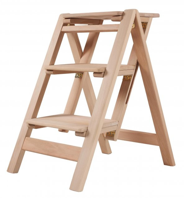 STEP APOLLO 3 KATLANABİLİR MERDİVEN TABURE (3 BASAMAKLI) - Resim 2