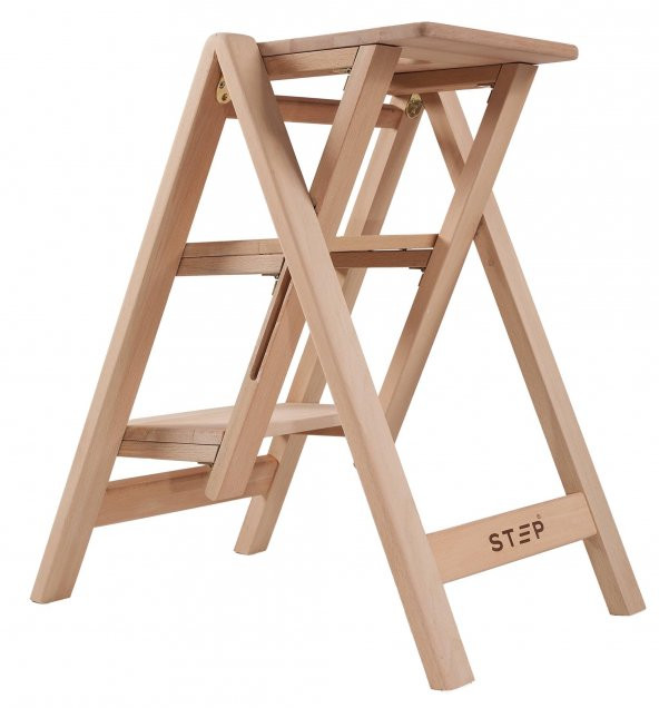 STEP APOLLO 3 KATLANABİLİR MERDİVEN TABURE (3 BASAMAKLI) - Resim 4