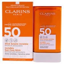 Clarins Invisible Sun Care Stick Spf50+ 17g ürün görseli 1