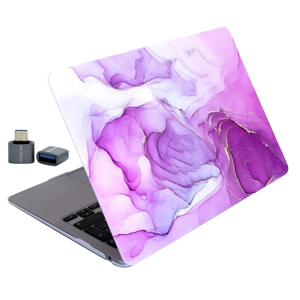 Macbook Pro Kılıf 13 inç M1-M2, Marble14NL Type-c Model A2338 A2289 A2251 A1706-08 A1989 A2159 ile Uyumlu ürün görseli 1