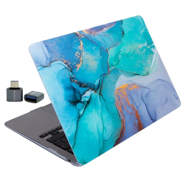 Macbook Pro Kılıf 13 inç M1-M2, Marble15NL Type-c Model A2338 A2289 A2251 A1706-08 A1989 A2159 ile Uyumlu ürün görseli 1