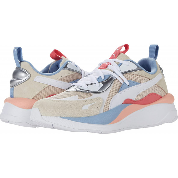 PUMA RS-Curve Beyaz/Renkli Kadın Spor Ayakkabı(DAR KALIPTIR..) ürün görseli 1
