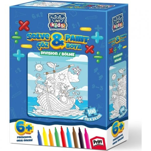 Art Kids Çöz Boya / Bölme 5849 ürün görseli 1