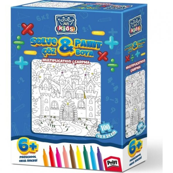Art Kids Çöz Boya / Çarpma 5848 ürün görseli 1
