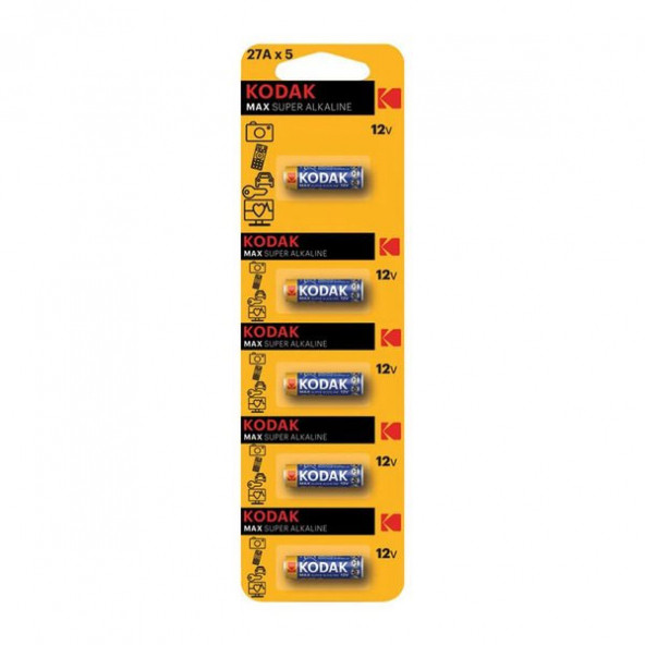 KODAK 27A PİL 5 ADET ürün görseli 1