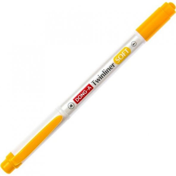 Dong-A Twinliner Soft Fosforlu Kalem Altın Sarı No:73 ürün görseli 1