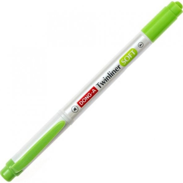 Dong-A Twinliner Soft Fosforlu Kalem Çimen Yeşili No:41 ürün görseli 1