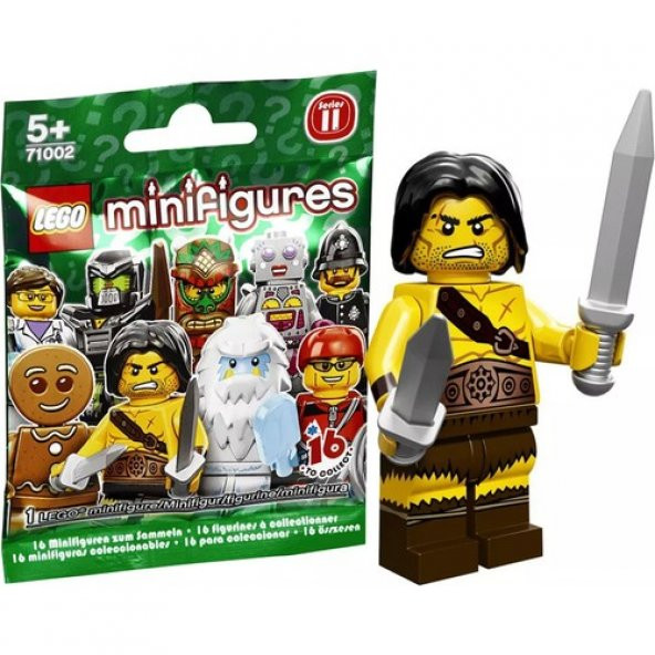 LEGO 71002 Minifigür Seri 11 - Barbarian ürün görseli 1