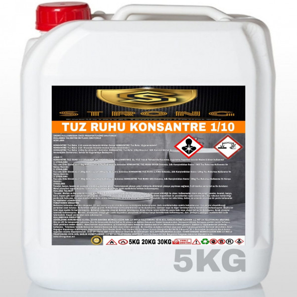 STRONG TUZ RUHU 1/10 KONSANTRE 5KG ürün görseli 1