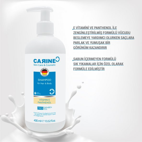 CARINE 2Sİ 1 ARADA ŞAMPUAN 400 ML - Resim 3