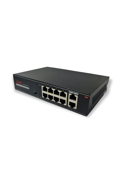 Avenir Av-h1108pgl 8 Port Poe Switch 2 Port Uplink Gigabit ürün görseli 1
