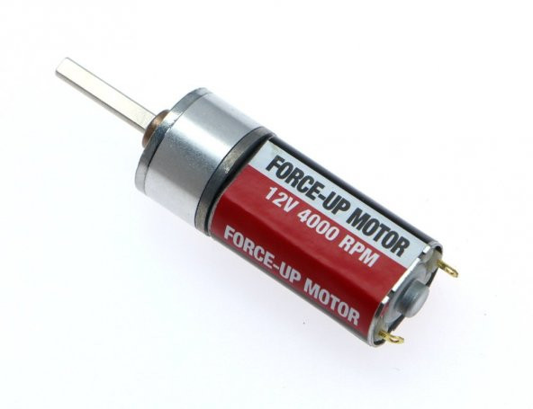 Force-Up 12V 4000Rpm Dc Motor - Resim 2