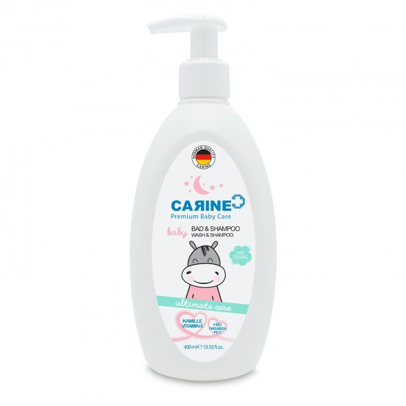 CARINE 2Sİ 1 ARADA BEBEK SAÇ VE VÜCUT ŞAMPUANI 400 ML ürün görseli 1