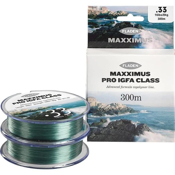 Fladen Maxximus Igfa Pro Yeşil Misina 300m. ürün görseli 1