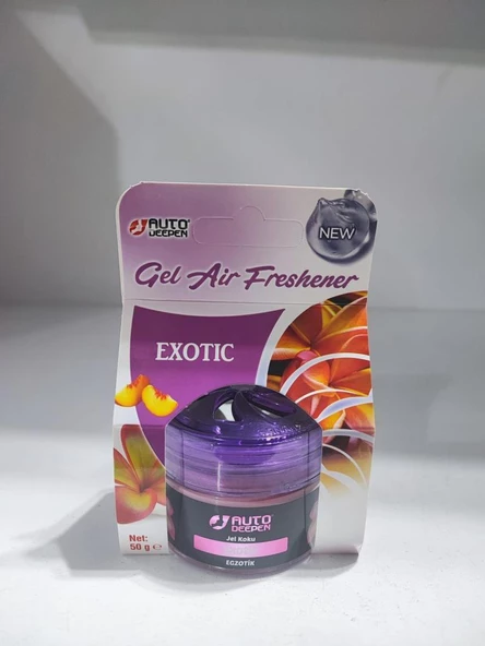 AUTO DEEPEN JEL ARAÇ VE ODA KOKUSU EXOTIC 50GR ürün görseli 1