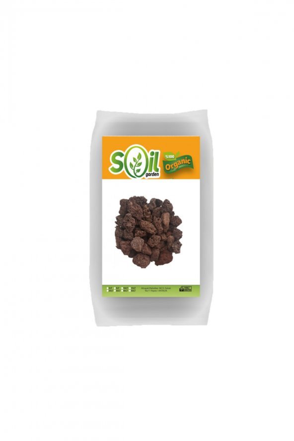 Soil garden Pomza 40  lt 10-15 mm AKVARYUM TAŞI Lav Kırığı Ponza T ürün görseli 1
