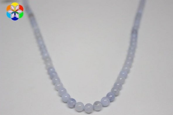 Kalsedon Taşı 5-6mm/adet - Resim 2
