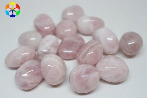 Pembe Kuvars Taşı Royal Quality (18-26gram) - Resim 2