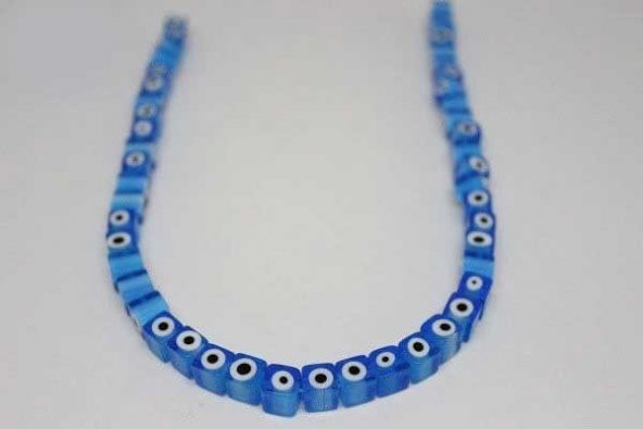 Cam Boncuk 8mm*7mm/adet (11348-1) - Resim 4