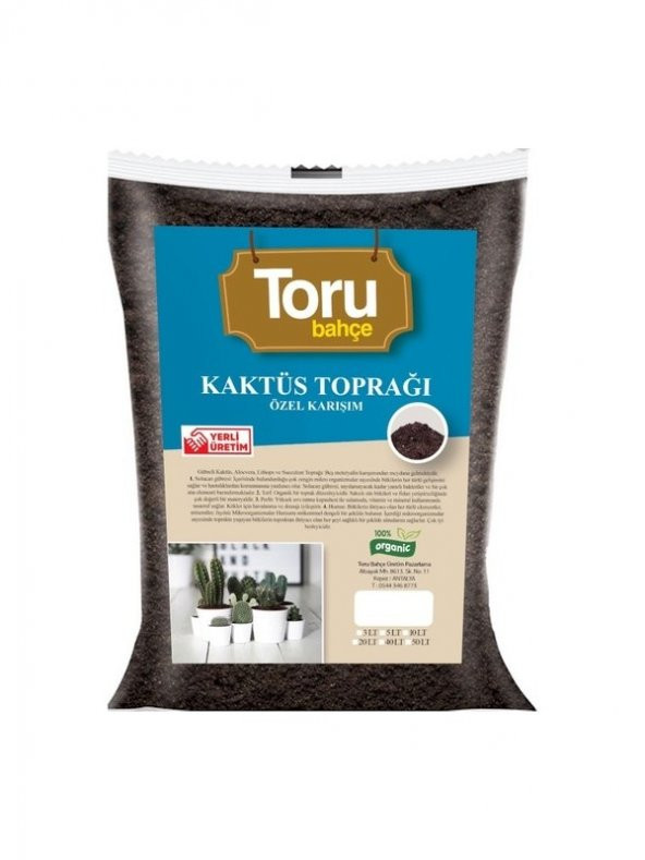 Torubahce Kaktüs Toprağı 20 lt ürün görseli 1
