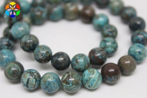 Krizokol Taşı 8mm/adet (Boyalıdır) ürün görseli 1