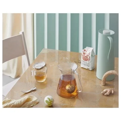 IKEA Behövd Termos Açık Yeşil bej 1 Lt - Resim 4