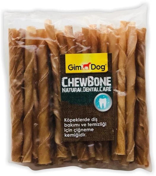 Gimdog Mordimi Burgu Çubuk  12,5 cm.-6 Gr. 50 li Naturel 300 Gr. ürün görseli 1
