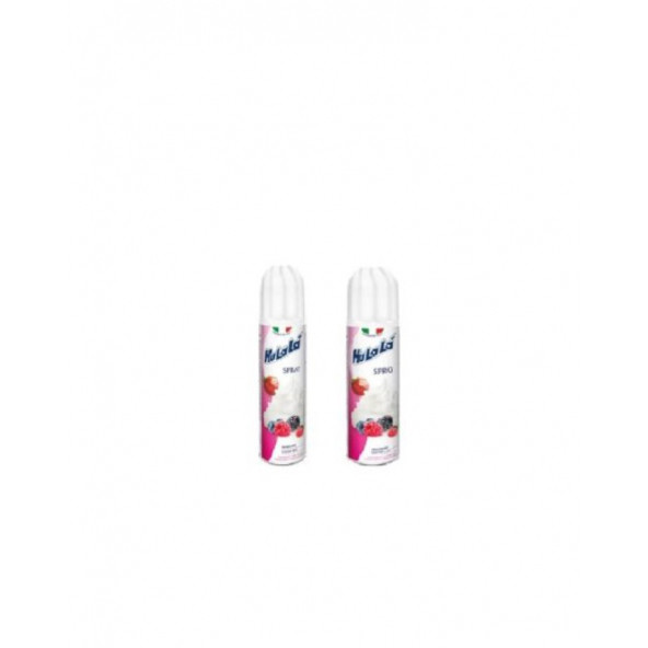 HULALA SPRAY KREM ŞANTİ 250 ML x 2 ürün görseli 1