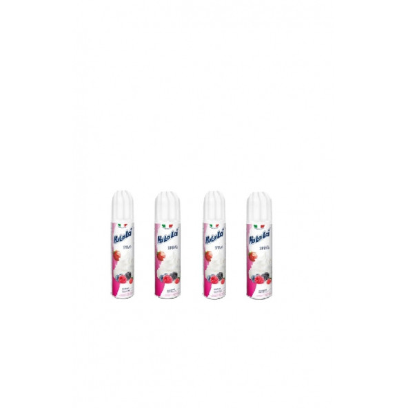 HULALA SPRAY KREM ŞANTİ 250 ML x 4 ürün görseli 1