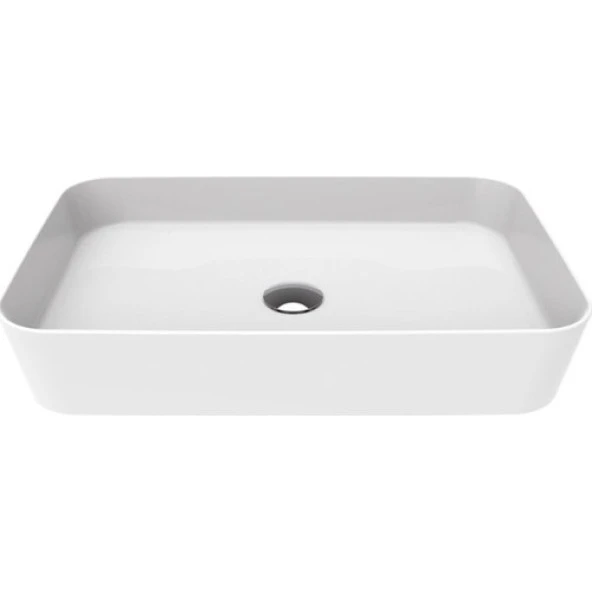 Creavit LP060 Loop 40*60 cm Tezgah Üstü İnce Lavabo ürün görseli 1