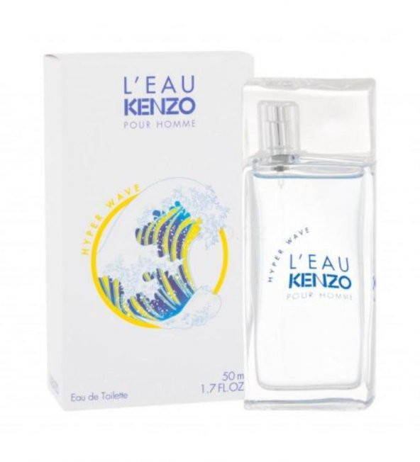 Kenzo Hyper Wawe Erkek Parfüm EDT 50 ML ürün görseli 1