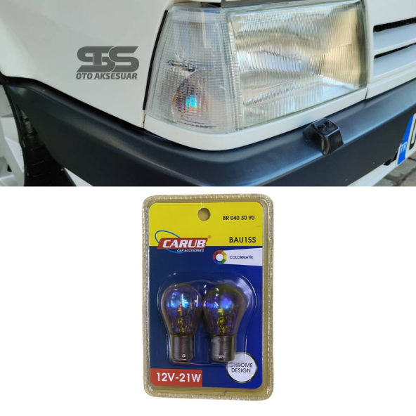 Diadem Ampul 12v-21w Colormatik Tek Duy ürün görseli 1