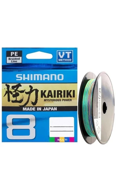 Shimano Kairiki 8 300m Örgü İp Misina Multicolor ürün görseli 1