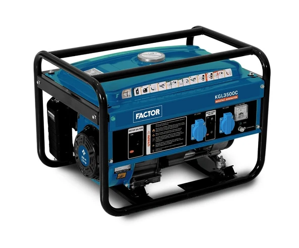 Factor KGL3500C 3.5 kVa İpli Benzinli Jeneratör ürün görseli 1