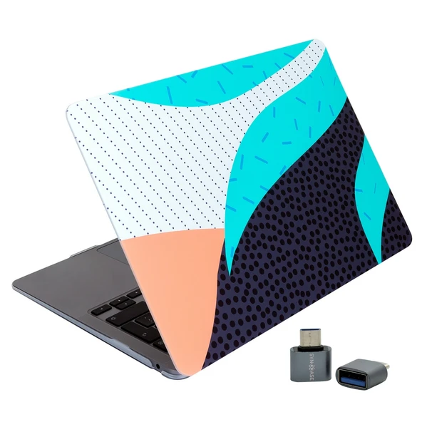 Huawei MateBook D14 Mat TPU Lazer Baskılı Kılıf İnce Hafif Sert Kapak 2019-2022 14 inç ürün görseli 1
